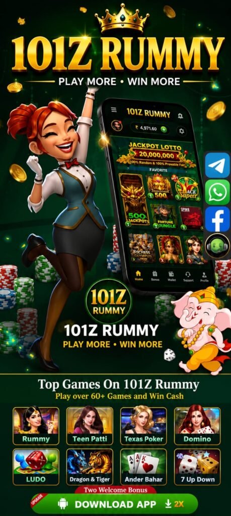 101Z Rummy Download – Latest APK, Login & Real Cash Games