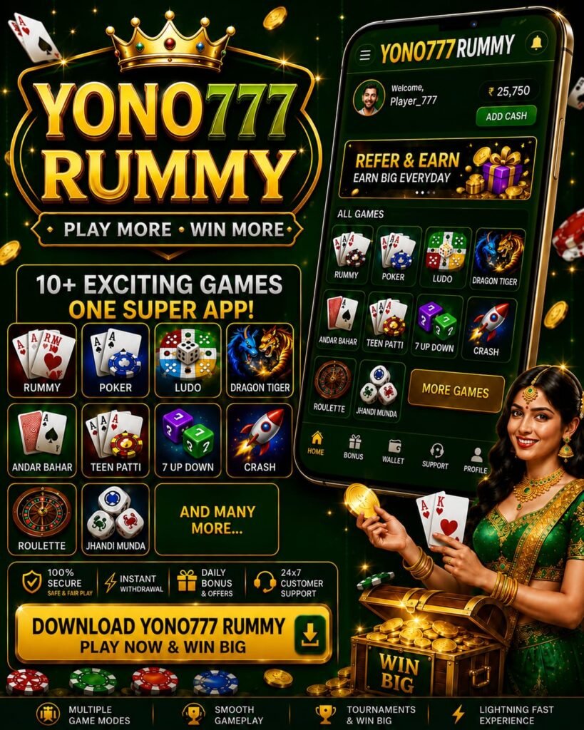Yono777 – Online Gaming Platform | Play Skill-Based Games